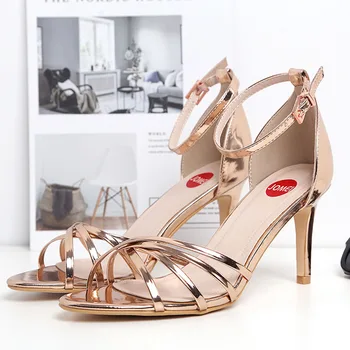 Brand New Thin High Heels Sexy Shoes Women Summer Prom Party ankle-strap Women Sandals
Brand New Thin High Heels Sexy Shoes Women Summer Prom Party ankle-strap Women Sandals