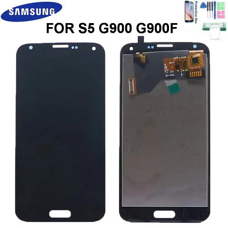 100%Tested LCD For SAMSUNG Galaxy S5 LCD Display G900 G900M SM-G900F Touch Screen Digitizer Assembly With Adjustable Brightness
100%Tested LCD For SAMSUNG Galaxy S5 LCD Display G900 G900M SM-G900F Touch Screen Digitizer Assembly With Adjustable Brightness