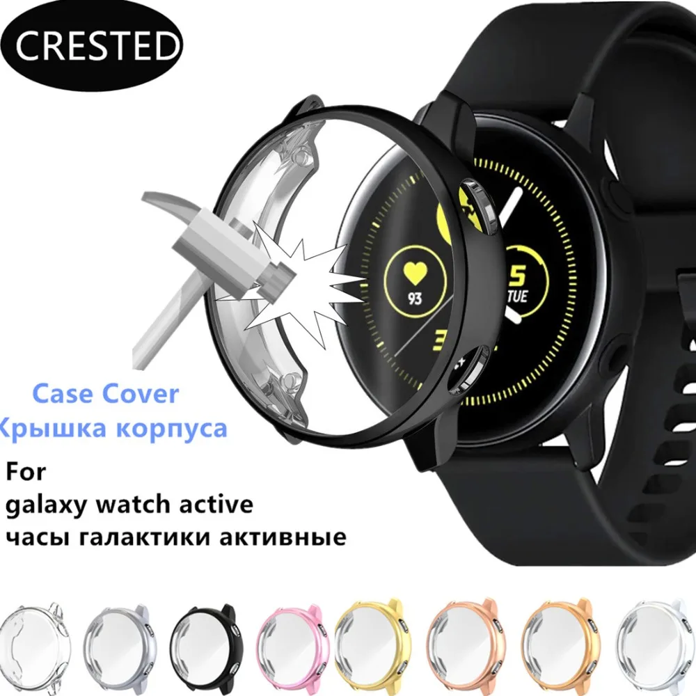 Galaxy active watch Case For Samsung galaxy watch active case cover bumper Screen Protector Full coverage silicone Protection
Galaxy active watch Case For Samsung galaxy watch active case cover bumper Screen Protector Full coverage silicone Protection