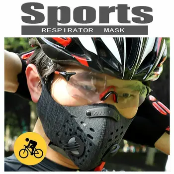 Unisex Cycling Face Mask Cotton Face Mask Activated Carbon Mask With Filter-Washable Reusable New 
Unisex Cycling Face Mask Cotton Face Mask Activated Carbon Mask With Filter-Washable Reusable New