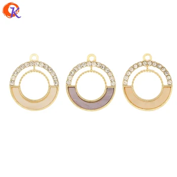Cordial Design 50Pcs 18*21MM Jewelry Accessories/DIY Pendant/Round Shape/Resin Effect/Hand Made/Rhinestone Earrings Charms
Cordial Design 50Pcs 18*21MM Jewelry Accessories/DIY Pendant/Round Shape/Resin Effect/Hand Made/Rhinestone Earrings Charms