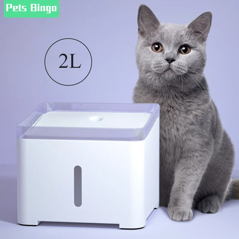 Pets Bingo 2L Cat Water Dispenser Smart Cat Bowl Drinking Automatic Loop Drinker Feeder Mute Drinker Feeder Bowl Pet Accessories
Pets Bingo 2L Cat Water Dispenser Smart Cat Bowl Drinking Automatic Loop Drinker Feeder Mute Drinker Feeder Bowl Pet Accessories