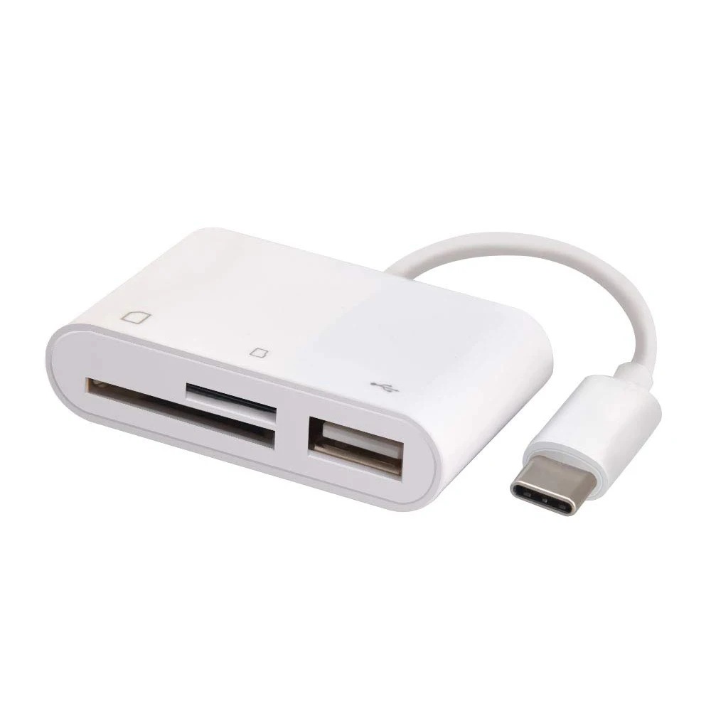 USB C SD Card Reader Adapter, Type C Micro SD TF Card Reader Adapter, 3 in 1 USB C to USB Camera Memory Card Reader Adapter for
USB C SD Card Reader Adapter, Type C Micro SD TF Card Reader Adapter, 3 in 1 USB C to USB Camera Memory Card Reader Adapter for