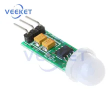 SR505 Human Body Infrared Sensor Module Adjust IR Pyroelectric Infrared PIR Motion Sensor Precise Detector Module For Arduino
SR505 Human Body Infrared Sensor Module Adjust IR Pyroelectric Infrared PIR Motion Sensor Precise Detector Module For Arduino