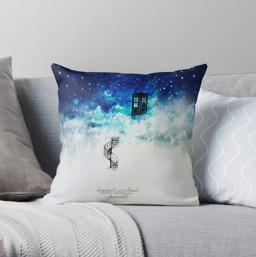 

Beyond the clouds Throw Pillow Pillow Case Polyester Home Decora Pillowcases Throw Pillow Case kussensloop almohada poszewka