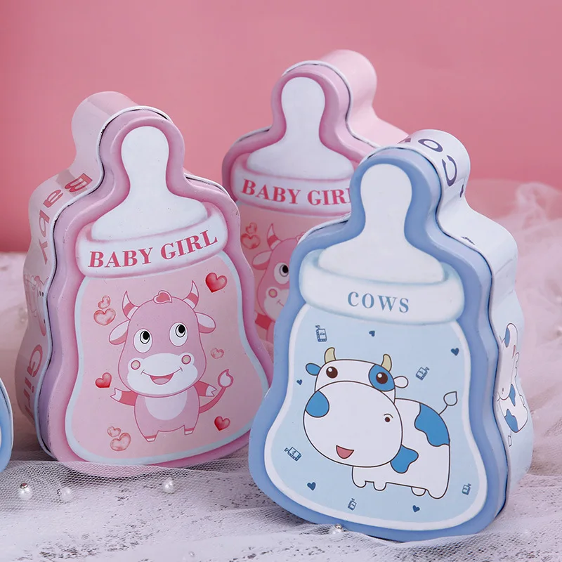 Milk Bottle Shape Cute Cartoon Candy Box Tinplate Storage Box Wedding Birthday Party Gift Case
Milk Bottle Shape Cute Cartoon Candy Box Tinplate Storage Box Wedding Birthday Party Gift Case