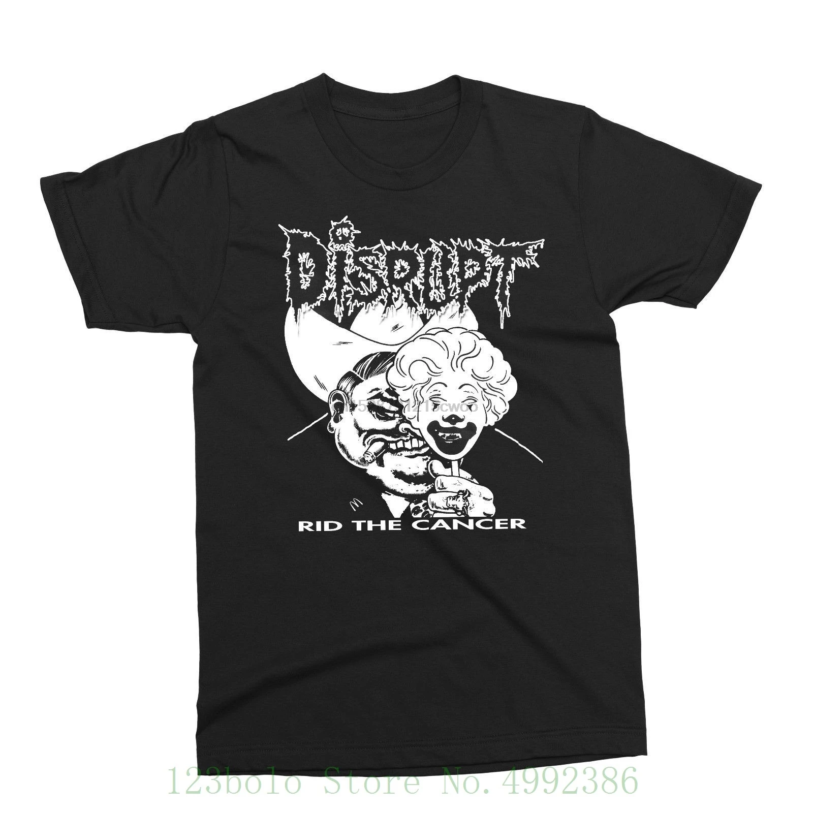 Disrupt - Rid The Cancer - Crust Grind Punk Destroy Code 13 Skit System Phobia O-neck Tee Shirt
Disrupt - Rid The Cancer - Crust Grind Punk Destroy Code 13 Skit System Phobia O-neck Tee Shirt