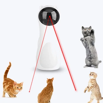 Cat Interactive Toy LED Laser Funny Toy Auto Rotating Cat Exercise Training Entertaining Toy Multi-Angle Adjustable USB Charge
Cat Interactive Toy LED Laser Funny Toy Auto Rotating Cat Exercise Training Entertaining Toy Multi-Angle Adjustable USB Charge