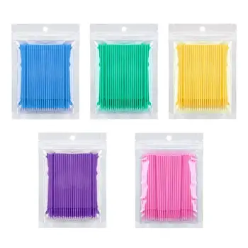 100 PCS Disposable Cotton Swabs Ear Cleaning Cosmetic Buds Swabs Sticks Microbrushes Eyelash Extension Removing Tools Applicator
100 PCS Disposable Cotton Swabs Ear Cleaning Cosmetic Buds Swabs Sticks Microbrushes Eyelash Extension Removing Tools Applicator