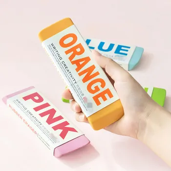 1 PC Colorful Super Huge Resin Rubber Eraser Fine Art Drawing Sketch Rubber Pencil Erasers School Stationery Office Supplies
1 PC Colorful Super Huge Resin Rubber Eraser Fine Art Drawing Sketch Rubber Pencil Erasers School Stationery Office Supplies
