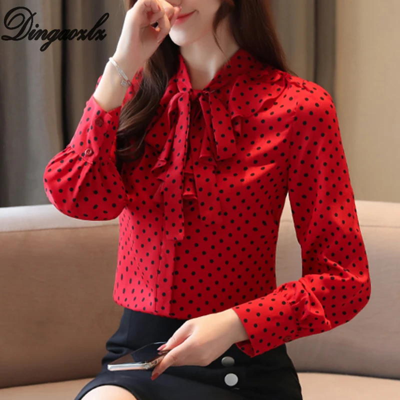 Dingaozlz elegant women tops korean 2019 fashion long sleeve printed ruffle bow chiffon shirt casual clothing chiffon blouse
Dingaozlz elegant women tops korean 2019 fashion long sleeve printed ruffle bow chiffon shirt casual clothing chiffon blouse