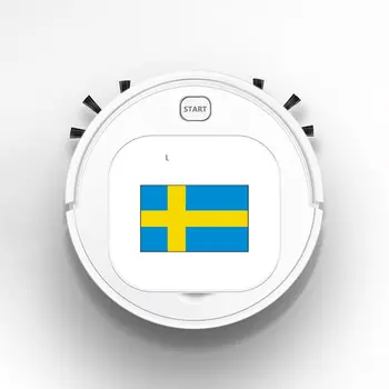 Auto USB Sweeping 1800Pa Multifunction Smart Robot Vacuum Cleaner Dry Wet Floor Cleaner International Decorate SWEDEN Flag
Auto USB Sweeping 1800Pa Multifunction Smart Robot Vacuum Cleaner Dry Wet Floor Cleaner International Decorate SWEDEN Flag