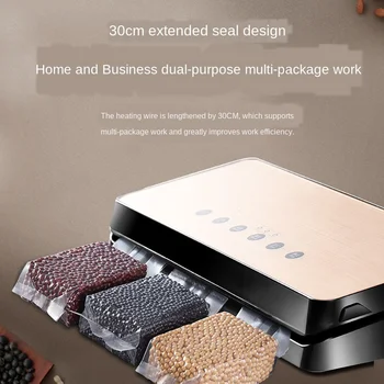 Food Preservation Machine Vacuum Packaging Machine Household Small Automatic Vacuum Machine Commercial Plastic Package
Food Preservation Machine Vacuum Packaging Machine Household Small Automatic Vacuum Machine Commercial Plastic Package
