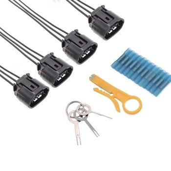 4X Ignition Coil Connectors Harness for Mitsubishi Outlander 3.0 Lancer 2.0 2.4
4X Ignition Coil Connectors Harness for Mitsubishi Outlander 3.0 Lancer 2.0 2.4