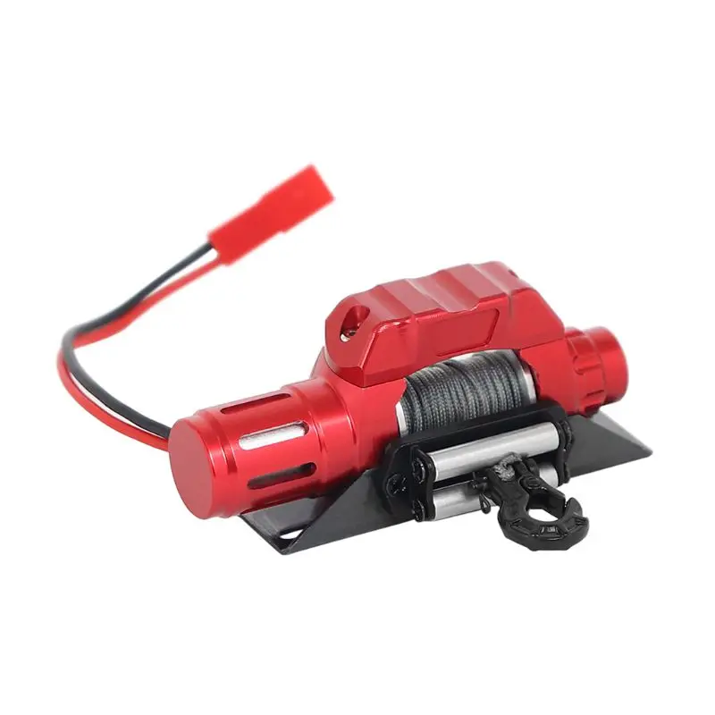 Metal Steel Wired Automatic Simulated Winch for 1/10 RC Crawler Car Axial SCX10 R9UE
Metal Steel Wired Automatic Simulated Winch for 1/10 RC Crawler Car Axial SCX10 R9UE