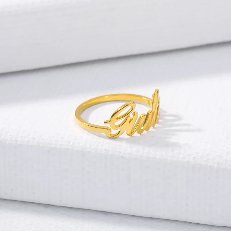 Personalized Custom Name Rings For Women Handwriting Jewellery Rose Gold Stainless Steel Rings For men Wedding Bijoux Femme Bff
Personalized Custom Name Rings For Women Handwriting Jewellery Rose Gold Stainless Steel Rings For men Wedding Bijoux Femme Bff