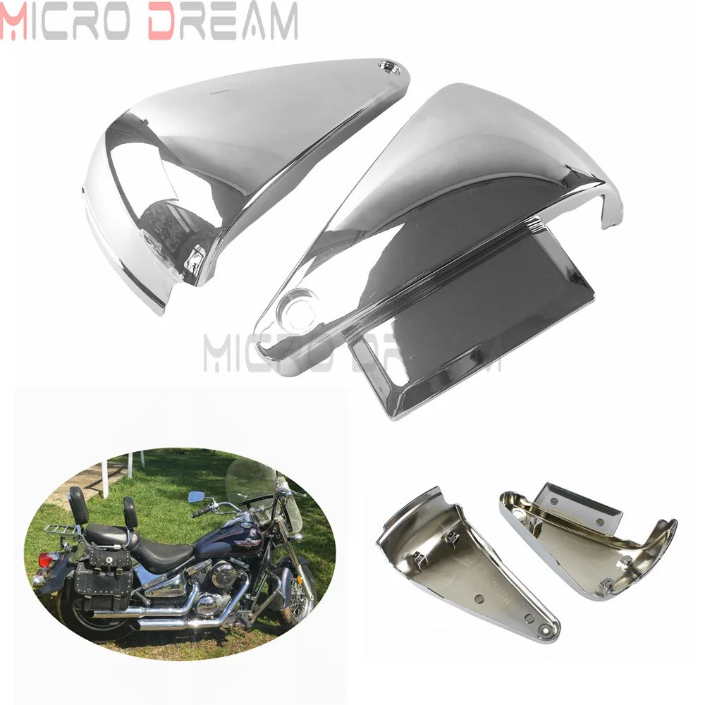 Для Kawasaki Vulcan VN800 VN800A VN400 Classic Drifter 1995-2006 хромированная пластиковая боковая батарея для мотоцикла
Для Kawasaki Vulcan VN800 VN800A VN400 Classic Drifter 1995-2006 хромированная пластиковая боковая батарея для мотоцикла
