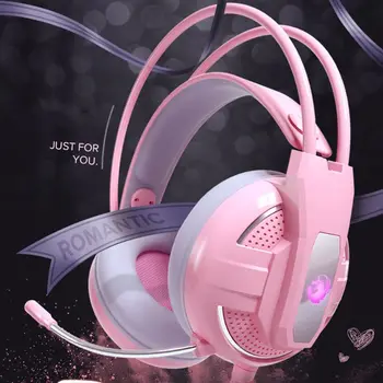 Gaming Headset 7.1 channel headphone with Mic and Colourful Light HiFi Restore True Sound Quality Noise Reduction Independent
Gaming Headset 7.1 channel headphone with Mic and Colourful Light HiFi Restore True Sound Quality Noise Reduction Independent