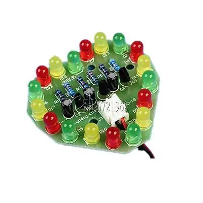 electronic kit set Heart-shaped LED kit Water light parts Electronic diy production skills training
electronic kit set Heart-shaped LED kit Water light parts Electronic diy production skills training