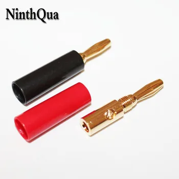 1pcs 4mm Banana Plug with Screw 24A Gold Plated Solderless Audio Parts for AIY Repairs
1pcs 4mm Banana Plug with Screw 24A Gold Plated Solderless Audio Parts for AIY Repairs