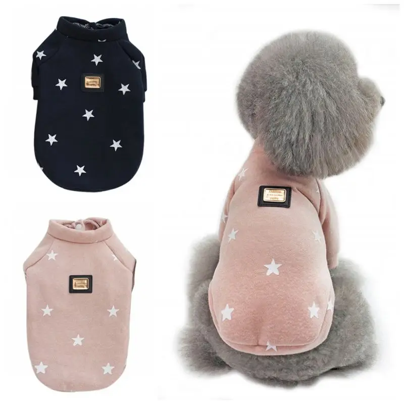 Pet Autumn&Winter Cloth Supplies Dogs Warm Hoodies Pentagram Five Stars Pattern Pup Pet Winter Hoddies for Gatos
Pet Autumn&Winter Cloth Supplies Dogs Warm Hoodies Pentagram Five Stars Pattern Pup Pet Winter Hoddies for Gatos