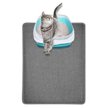 Pet Cat Litter Mat EVA Double-Layer Cat Litter Trapper Mats with Waterproof Bottom Non-slip Pet Litter Cat Mat Layer
Pet Cat Litter Mat EVA Double-Layer Cat Litter Trapper Mats with Waterproof Bottom Non-slip Pet Litter Cat Mat Layer