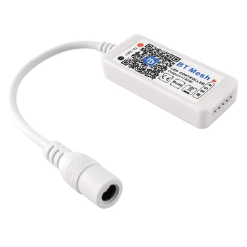 LED Controller, Bluetooth Mesh Smart RGBW Controller For LED Strip Lights, More 64 LED Strip Collaborations, Dimmable Colors, Su
LED Controller, Bluetooth Mesh Smart RGBW Controller For LED Strip Lights, More 64 LED Strip Collaborations, Dimmable Colors, Su