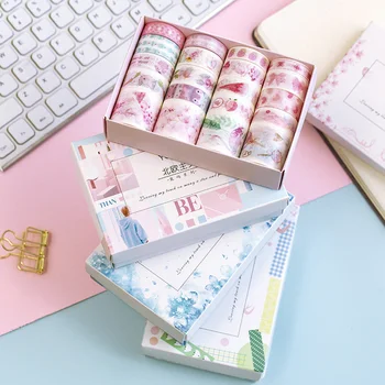 20rolls/box Washi Masking Tape Self Adhesive Kids Gift Travel Stationery Color Printing Paper Home DIY Cute Stickers Study
20rolls/box Washi Masking Tape Self Adhesive Kids Gift Travel Stationery Color Printing Paper Home DIY Cute Stickers Study
