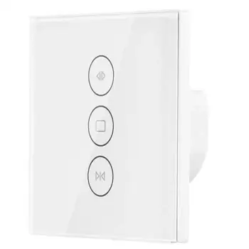 Touch APP Voice Control Smart WiFi Switch for Electric Motorized Curtain Blind Roller Shutter Work for Google Home Amazon Alexa
Touch APP Voice Control Smart WiFi Switch for Electric Motorized Curtain Blind Roller Shutter Work for Google Home Amazon Alexa