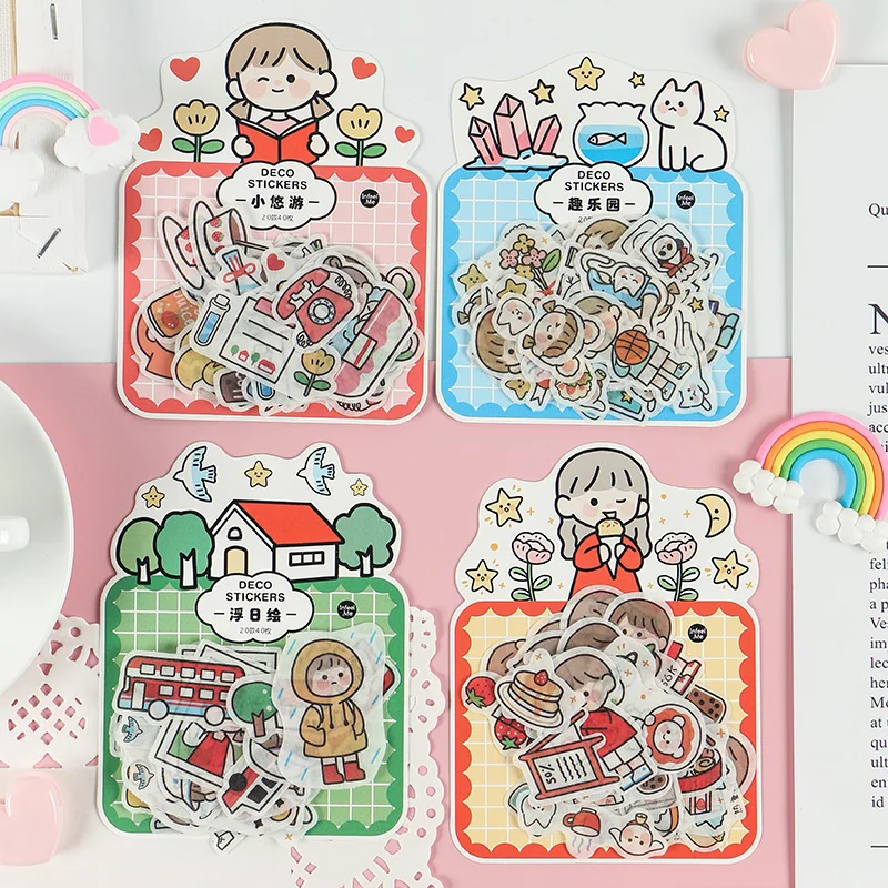 40 pcs/lot Girl life ceremony sense Journal Decorative Washi Stickers Scrapbooking Stick Label Diary Stationery Album Sticker
40 pcs/lot Girl life ceremony sense Journal Decorative Washi Stickers Scrapbooking Stick Label Diary Stationery Album Sticker