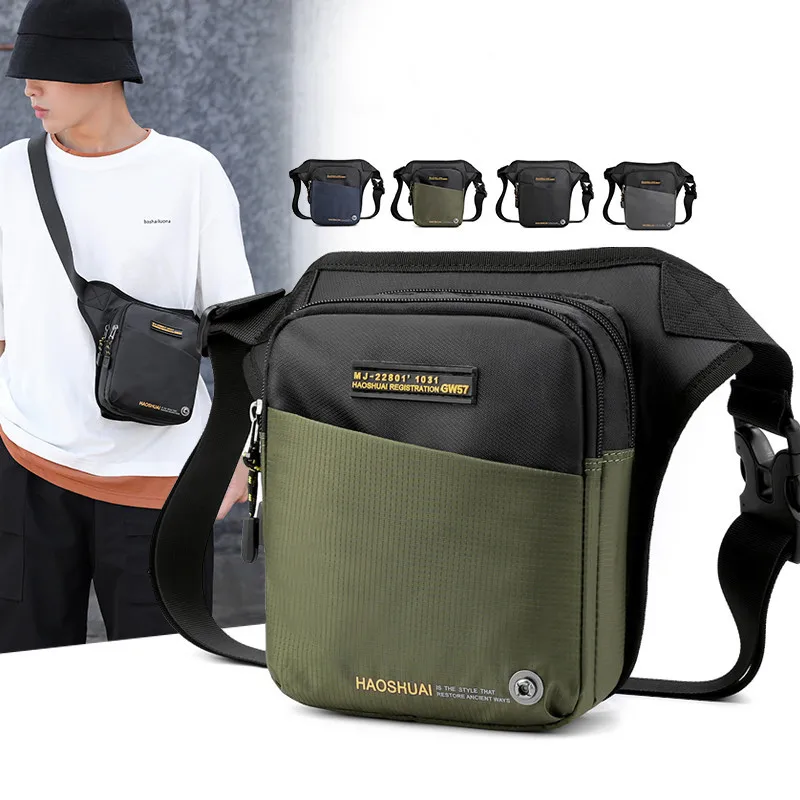 Scione Men's Drop Leg Bag Waterproof Nylon Motorcycle Thigh Hip Bags Boys Outdoor Casual Waist Bag Biker Fanny Pack Moto Bag
Scione Men's Drop Leg Bag Waterproof Nylon Motorcycle Thigh Hip Bags Boys Outdoor Casual Waist Bag Biker Fanny Pack Moto Bag