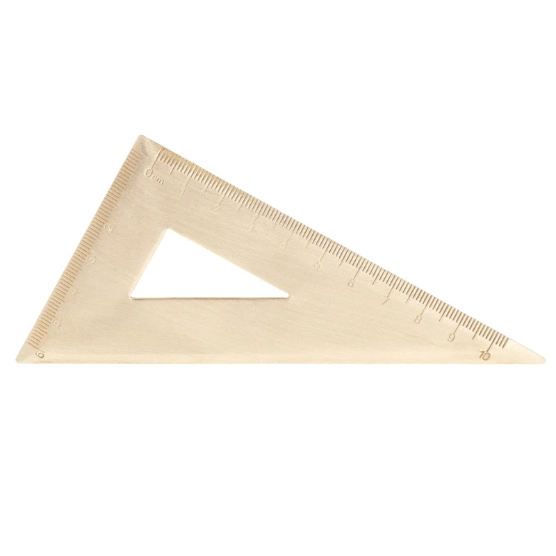 Super Durable Brass Speed Triangle Ruler Set Square Tool Carpenter Clear Ruler G88A
Super Durable Brass Speed Triangle Ruler Set Square Tool Carpenter Clear Ruler G88A