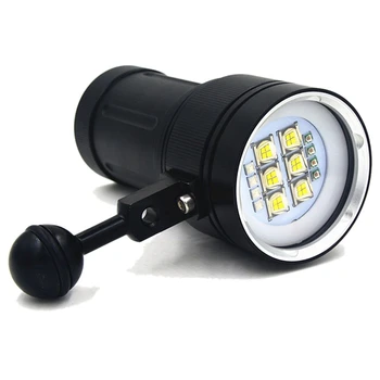 Hot Scuba Diving Underwater 100M XM-L2 LED Video Camera Photography Light Torch Flashlight (Torch Only) A11
Hot Scuba Diving Underwater 100M XM-L2 LED Video Camera Photography Light Torch Flashlight (Torch Only) A11