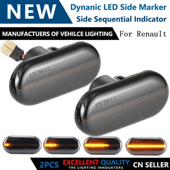 2PCS For Renault Led Dynamic Side Marker Turn Signal Light Sequential Blinker Light For CLIO ESPACE KANGOO MEGANE LAGUNA MASTER
2PCS For Renault Led Dynamic Side Marker Turn Signal Light Sequential Blinker Light For CLIO ESPACE KANGOO MEGANE LAGUNA MASTER