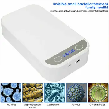 Portable LED Disinfection Box USB interface UV Sterilizer For Manicure Instruments Disinfection Manicure UV LED Nail Tools
Portable LED Disinfection Box USB interface UV Sterilizer For Manicure Instruments Disinfection Manicure UV LED Nail Tools