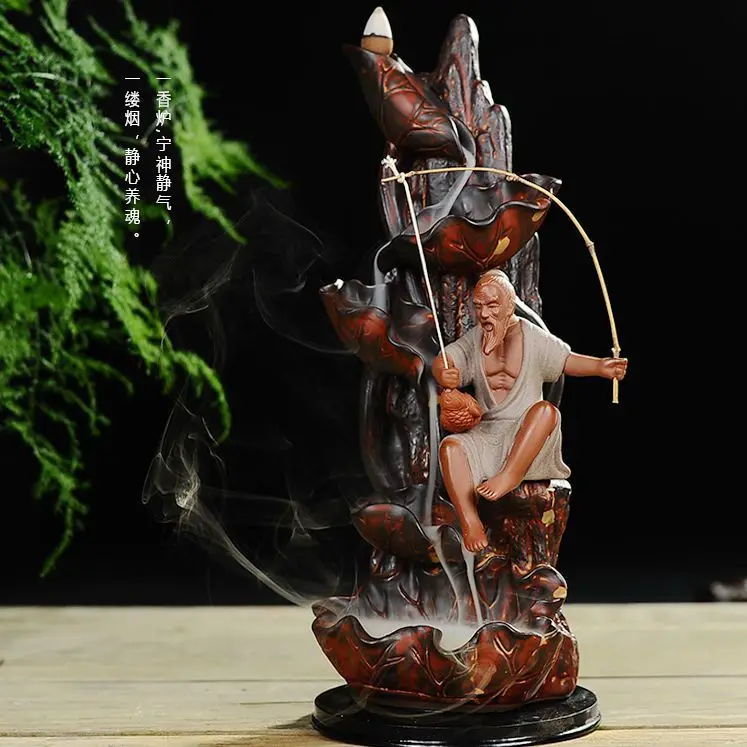 Encens Humidifier Shipping Selling Incense Smoke Big Style Ceramic Lotus Pond Fishing Back Censer Xiang Furnace Put The Clock
Encens Humidifier Shipping Selling Incense Smoke Big Style Ceramic Lotus Pond Fishing Back Censer Xiang Furnace Put The Clock