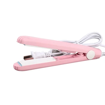 Us Plug New Mini Straight Hair Iron Hair Flat Iron Curls Salon Styling Tools Fast Straight Hair Straightening Dual-Use Bangs Cli
Us Plug New Mini Straight Hair Iron Hair Flat Iron Curls Salon Styling Tools Fast Straight Hair Straightening Dual-Use Bangs Cli