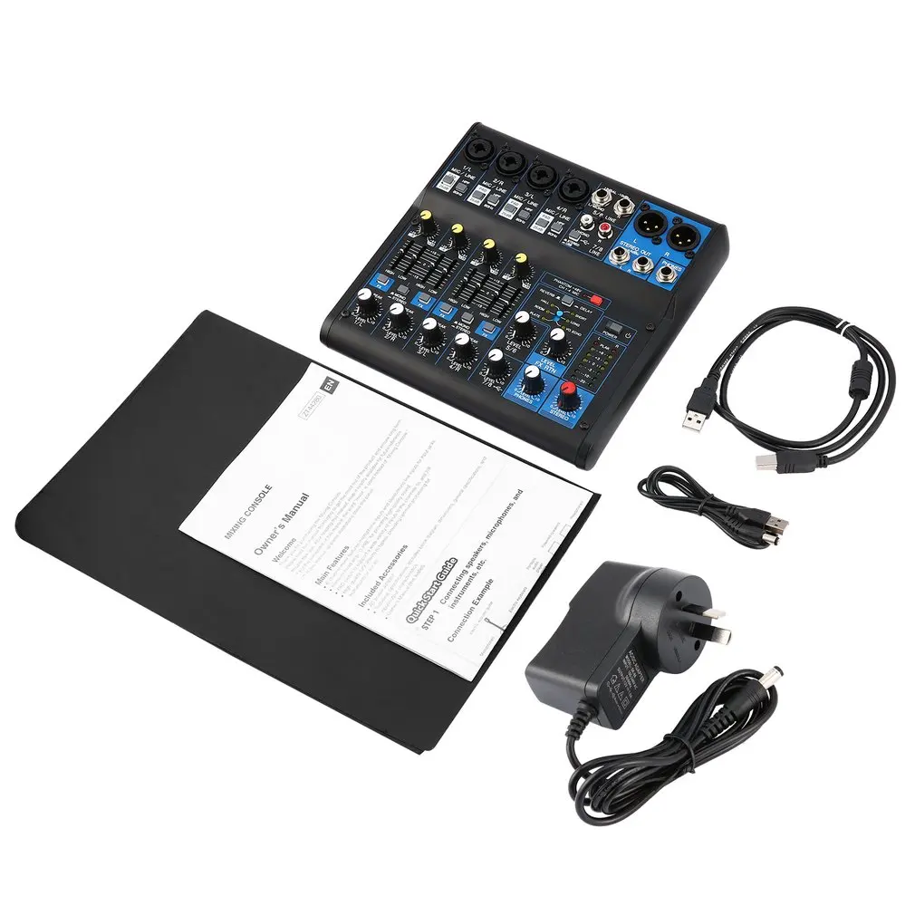 8 Channel Professional DJ Powered Mixer Power Mixing Amplifier USB Slot 16DSP +48V Phantom Power for Microphones
8 Channel Professional DJ Powered Mixer Power Mixing Amplifier USB Slot 16DSP +48V Phantom Power for Microphones