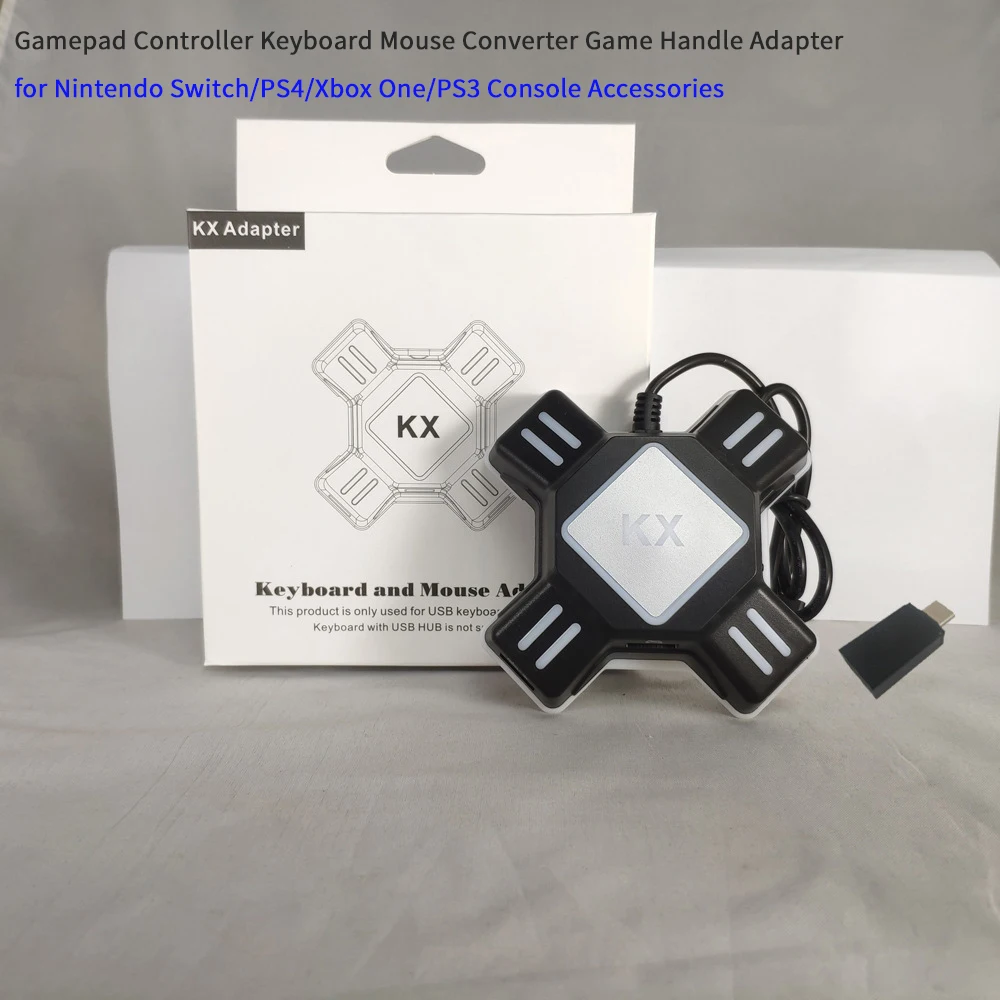 Gamepad Controller Converte For PS4 PS3 Xbox One Nintend Switch Keyboard Mouse Adapter Gaming mouse Game Accessories
Gamepad Controller Converte For PS4 PS3 Xbox One Nintend Switch Keyboard Mouse Adapter Gaming mouse Game Accessories