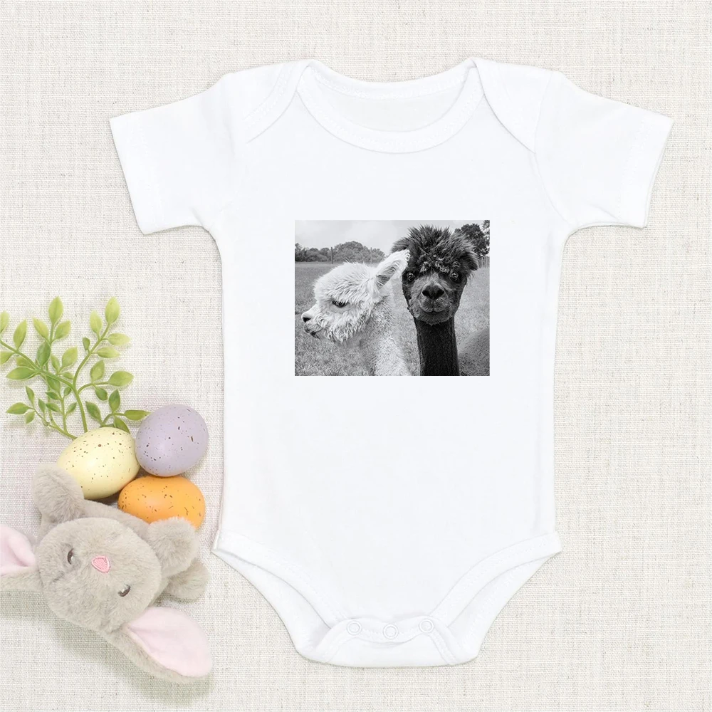 Loose Comfortable Soft Baby Girl Boy Romper Ropa Bebe High Quality Durable Toddler Jumpsuits Funny Alpaca Print Infant Clothes
Loose Comfortable Soft Baby Girl Boy Romper Ropa Bebe High Quality Durable Toddler Jumpsuits Funny Alpaca Print Infant Clothes
