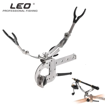 LEO Fishing Rod Rack Holders for Boats Stainless Steel Bracket for Fishing Rod Casting Stand for Feeder Rod Holder for Fishing
LEO Fishing Rod Rack Holders for Boats Stainless Steel Bracket for Fishing Rod Casting Stand for Feeder Rod Holder for Fishing