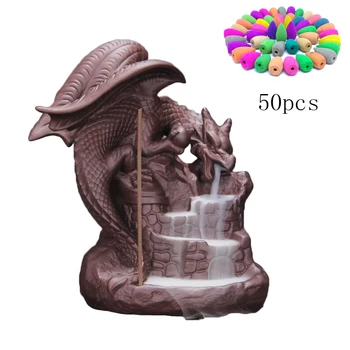 New 2020 Creative Dragon Burner Cool Home Decor Sandwood Incense Holder Smoking Bacflow Cone Cense Base Living Room Handcrafts
New 2020 Creative Dragon Burner Cool Home Decor Sandwood Incense Holder Smoking Bacflow Cone Cense Base Living Room Handcrafts