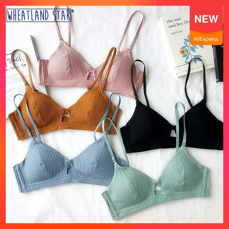 French Style Bralette Wire Free Bra Triangle Cup Brassiere Femme Lingerie Feminina Back Closure Woman Lingerie Women's Intimates
French Style Bralette Wire Free Bra Triangle Cup Brassiere Femme Lingerie Feminina Back Closure Woman Lingerie Women's Intimates