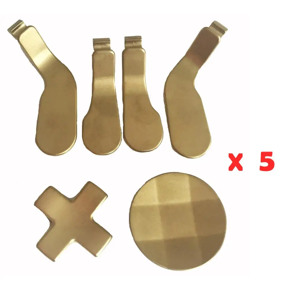 5 Sets / Lots Moded Metal Replacement 4 Paddles and 2 Dpads kit for Xbox One Elite Controller
5 Sets / Lots Moded Metal Replacement 4 Paddles and 2 Dpads kit for Xbox One Elite Controller