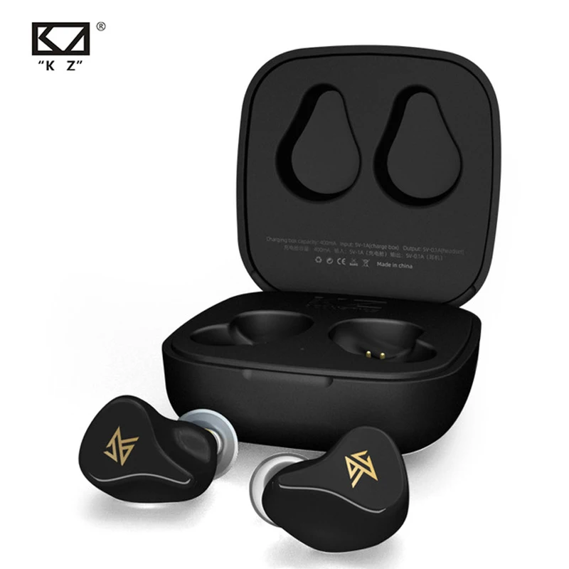 

KZ Z1 TWS Earphones True Wireless Mini Earbuds Bluetooth 5.0 Waterproof in-Ear Headphone Bass Headsets KZ S1 S1D