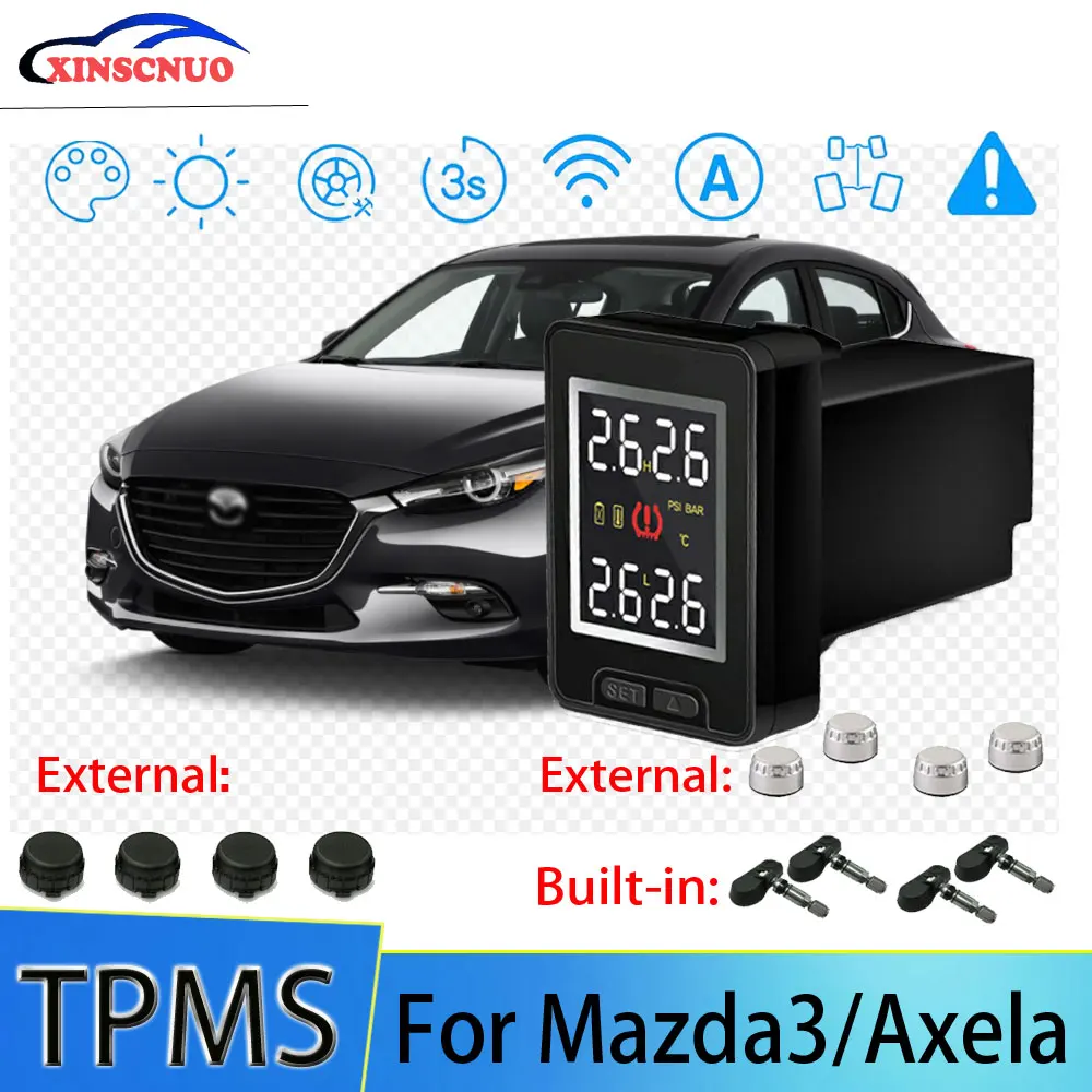 XINSCNUO Car Electronics Wireless For Mazda3/Axela TPMS Tire Pressure Monitoring System Sensor LCD Displa
XINSCNUO Car Electronics Wireless For Mazda3/Axela TPMS Tire Pressure Monitoring System Sensor LCD Displa