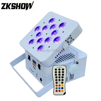 12*18W RGBWAUV LED Par Wash Uplight 30000MAH Battery Powered Wireless IRC DMX Pro Stage Lighting DJ Disco Party With Flightcase
12*18W RGBWAUV LED Par Wash Uplight 30000MAH Battery Powered Wireless IRC DMX Pro Stage Lighting DJ Disco Party With Flightcase