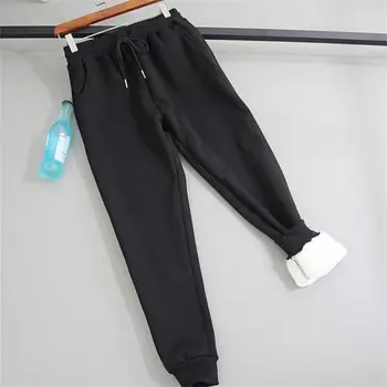 Winter Women Cotton Thicken Imitation Lamb Hair Warm Pants Casual Comfortable Sweatpants Leisure Trousers
Winter Women Cotton Thicken Imitation Lamb Hair Warm Pants Casual Comfortable Sweatpants Leisure Trousers