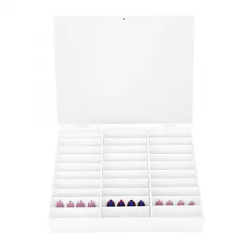 Nail Art Storage Box Decoration Empty Container Nail Tips Storage Box Fake Nail Showcase (White)
Nail Art Storage Box Decoration Empty Container Nail Tips Storage Box Fake Nail Showcase (White)