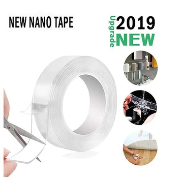 3m Multi-function Nano-tape Universal Double-sided Tape Reusable Nano-non-marking Tape Removable Washable Sticker Free Punching
3m Multi-function Nano-tape Universal Double-sided Tape Reusable Nano-non-marking Tape Removable Washable Sticker Free Punching